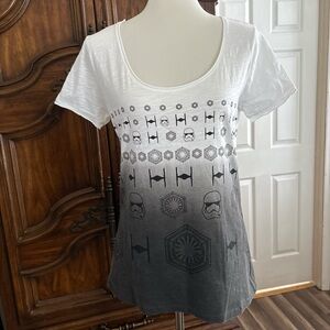 Disney Store Star Wars Stormtroopers women's t-shirt size M